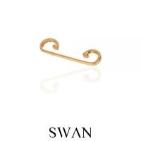 ราคา SWAN Adna Plain Cuff ต่างหูเงินแท้ ต่างหูหนีบ ไม่ต้องเจาะ ต่างหูเงินเกลี้ยง (9787744356)
