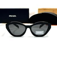 ราคา PRADA แว่นตากันแดด รุ่น SPR A02 F 16K Black New Collection 2024 (21332192783)