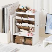 ราคา JJT ที่วางปากกาสำนักงานแนวทแยงกล่องเก็บของเครื่องเขียนชั้นวางโต๊ะลิ้นชักโต๊ะกล่องใส่ปากกาตู้ตั้งโต๊ะสำหรับนักเรียน (19575864888)