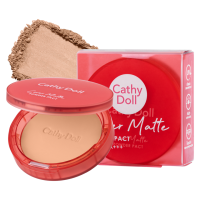 ราคา CathyDoll คัฟเวอร์แมทท์พาวเดอร์แพ็ค เอสพีเอฟ30 พีเอ 12g เครื่องสำอางแป้งตลับแป้งพัฟแป้งผสมรองพื้น (17132810291)