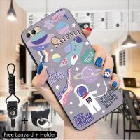 ราคา Jizetin สำหรับ Huawei Y8P Y9S Y7 Pro 2018 Y9 2018 Y9 2019 Y9 Prime 2019 Huawei Y Max แหวนนิ้วมือ Lanyard การ์ตูน Cosmic Planet ยานอวกาศ UFO รูปแบบนักบินอวกาศกันกระแทกนุ่ม TPU ซิลิโคนกรณี (10074479586)