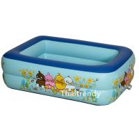 ราคา Thaitrendy สระน้ำ สระว่ายน้ำเป่าลม พื้นมีกันลื่น ขนาด 120x90x36 ซม (205950742)