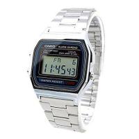 ราคา ของแท้100 คาสิโอ นาฬิกาข้อมือ Casio Standard A158WA 1D สายสแตนเลส ประกัน1ปี ร้าน Time4You T4U (967506042)