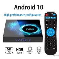 ราคา กล่องดูทีวี ดูหนัง ไม่มีรายเดือน 5 0 ใหม่ล่าสุดT95 Android 10 รุ่นใหม่ล่าสุด Bluetooth 5 0 Wifi 2 4 5G Ram 2G Rom 16 (17670600904)