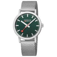 ราคา Mondaine CLASSIC 40 mm Stainless Steel Forest Green Watch A660 30360 60SBJ นาฬิกาข้อมือ (18895089020)