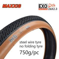 ราคา Maxxis Retro Beigeพับจักรยานยาง26 26 2 3 26 2 15 Mtbจักรยานขับขี่บนถนนยางการปั่นจักรยานฟิกซ์เกียร์Dth Nonลวดพับยาง (8724522910)