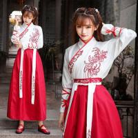 ราคา ชุดฮั่นฝูสไตล์นักดาบสไตล์จีนชุดนักดาบสำหรับผู้ชายและผู้หญิงสำหรับถ่ายภาพรับปริญญาคอไขว้สไตล์จีนชุดโบราณสำหรับนักเรียนชุดประจำชั้นสำหรับคู่รักสำหรับการแสดง (21174303630)