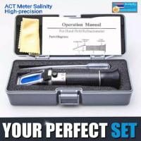 ราคา ATCเครี่องวัดความเค็ม เครื่องวัดเกลือ ในอาหาร น้ำทะเล ATC Meter Salinity Measuring Refractive สินค้าอยู่ไทย ส่งไวรวดเร็ว (16108056225)