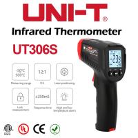 ราคา UNI T เทอร์โมมิเตอร์ดิจิตอลอินฟราเรด UT306S เครื่องมือด้านสิ่งแวดล้อมแบบไม่สัมผัสเครื่องวัดอุณหภูมิไร้สัมผัส Gu N 50 500 (20616242364)