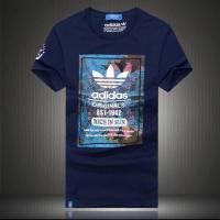 ราคา Adidas เสื้อยืดแขนสั้นสำหรับผู้ชายเสื้อยืดผ้าฝ้ายลายทหารสำหรับฤดูร้อน (10349801687)