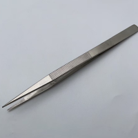 ราคา ปากคีบ ปากคีบสแตนเลส แหนบ TWEEZERS แบบมีร่อง เหมาะสำหรับจับเพชรจับพลอย (21061879821)