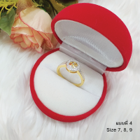 ราคา แหวนทองฝังพลอย นพเก้า ทับทิม เพชร เสริมโชค เสริมบารมี แหวนแฟชั่น เครื่องประดับ แหวนทองเหลืองแท้ ชุบทอง ทองปลอม (15301651288)
