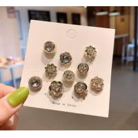 ราคา จัดส่งจากกรุงเทพฯ เซ็ตเสื้อเข็มกลัดเกาหลี 10 ชิ้น ประดับเข็มกลัดหัวเข็มขัดป้องกันแสงสะท้อน คอวี ติดเสื้อผ้า จัดส่งจากกร (19954045125)