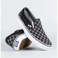 ราคา พร้อมส่ง รุ่นฮิต รองเท้าVans Slip On Checkerboard White Black น้ำหนักเบา ทรงสวย รองเท้าผ้าใบ รองเท้าแฟชั่น รองเท้าใส่เที่ยว รองเท้าแบบสวม ลายตารางำ (21087594346)