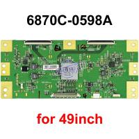 ราคา 1 ชิ้นTCONคณะกรรมการ 6870C 0598A V16 49UHD SON MEMC 60Hz Ver0 4 T CONบอร์ดตรรกะสำหรับ 43 นิ้ว 49 นิ้ว 55 นิ้ว (3792742004)