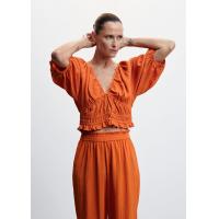 ราคา MANGO BLOUSE FLAKI H เสื้อเบลาส์ REF 47020049 (20768720054)