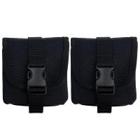 ราคา Wicked กระเป๋า Weight Pocket ผ้าไนลอน 1680D สำหรับเก็บของใช้เอนกประสงค์และอุปกรณ์ดำน้ำ แพ็คคู่ (11016562684)