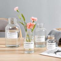 ราคา FLOWER girl home พร้อมส่ง แจกันแก้ว แจกันดอกไม้ ins แจกันYP ขวดโหล ขวดแก้ว (13109137778)