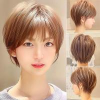 ราคา ฟรีตาข่ายคลุมผม วิกผมสั้น สไตล์เกาหลี วิกผมหน้าม้า วิกผมสั้นตรง วิกผมซอย วิกผม Wig วิกผมผู้หญิง วิกผมซอยสั้น ซอยผมสั้น น่ารัก ใส่สบาย (20321250554)