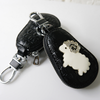 ราคา กระเป๋าเก็บกุญแจรถยนต์ กระเป๋าใส่กุญแจรีโมทรถยนต์ กระเป๋าหนัง (15526513191)