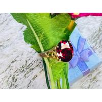 ราคา แหวนพลอยแดง ทองเหลืองแท้ (19209469303)