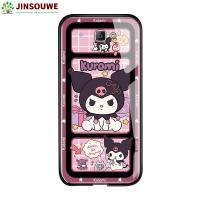 ราคา เคสโทรศัพท์ Jinsouwe เคส Samsungj7สำหรับเด็กหญิงเด็กชาย Samsung Galaxy J7 Prime ลายการ์ตูน Koulomi My Melody ปลอกกระจกเทมเปอร์ (20952886666)