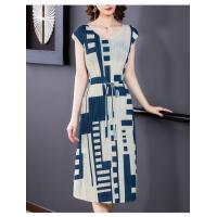 ราคา Issey Miyake 2023 ชุดเดรสจับจีบสำหรับคุณแม่วัยกลางและผู้สูงอายุสไตล์ฝรั่งเศส (19703026710)