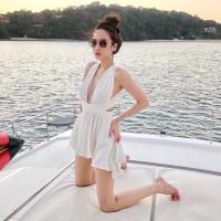 ราคา เดรสสั้นผ้าซีฟอง ทรงผูกคอพันหลังรุ่นแม่อั้ม ชุดไปทะเล พร้อมส่ง (8357309590)