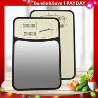 ราคา ชุดของเล่นเด็กผลไม้สแตนเลสเขียงรองหั่นฟางข้าวสาลีแบบ4 In 1อเนกประสงค์พร้อมเครื่องขูดและที่ลับมีด (21188824713)