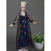 ราคา ชุดนอนลูกไม้2ชิ้น เซ็ตชุดนอนเสื้อผ้าสำหรับตุ๊กตาบาร์บี้ตุ๊กตา1 6ชุดยาว (19883032588)