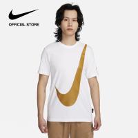 ราคา Nike Mens Dri fit Big Swoosh HBR Tee White (19910026791)