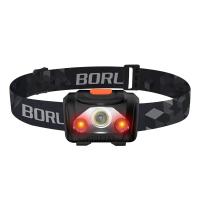 ราคา Boruit ไฟหน้าขนาดเล็ก XPE 2835 LED ไฟหน้า ABS 4โหมด IPX4ไฟฉายหัวกันน้ำโดยใช้แบตเตอรี่ AAA โคมไฟล่าสัตว์ (21170726284)
