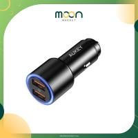 ราคา Aukey หัวชาร์จในรถ CC Y17S 18W Dual Port for Car Charger with QC 3 0 Black Moon Market Mall (20804167651)