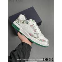 ราคา คริสเตียน ดิออร์ Authentic Christian Dior แท้ Dior Fashion Shoes Mens Low Top Casual Sneakers แบรนด์หรู รองเท้ากีฬา รองเท้าวิ่ง รองเท้าบาสเกตบอลยอดนิยม รองเท้าวิ่ง (20997644097)