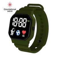 ราคา Gravitational Wave C3 12นาฬิกาอิเล็กทรอนิกส์เรืองแสงกันน้ำนาฬิกาดิจิตอลใส่ได้ทั้งผู้ชายและผู้หญิงหน้าปัด LED ทรงสี่เหลี่ยมสำหรับนักเรียนนาฬิกาอิเล็กทรอนิกส์ปรับได้ (13125190707)