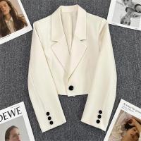 ราคา ชุดอย่างเป็นทางการสลิมฟิตใหม่ เสื้อสูทลำลอง เสื้อสูทสั้น สูทผู้หญิงซับในทั้งตัว สูทสีดำ สูทสีน้ำตาล (20619954148)