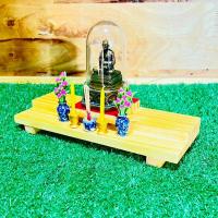 ราคา หิ้งไอ้ไข่ หิ้งพระพิฆเนศหิ้ง พระไม้ หิ้งโมเดิร์น โต๊ะหมู่บูชาขนาดเล็ก หิ้งตั้งโต๊ะ ชั้นวางพระ KS03 1 (16931900392)