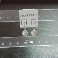 ราคา ต่างหูเงินแท้ 92 5 แบบเกี่ยวหูมุกแฟชั่น (20987413076)