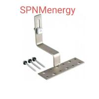 ราคา ขายึดหลังคาซีแพค พร้อมน๊อตยึดหลังคาและน๊อตยึดรางอลูมิเนียม สำหรับงานโซล่าเซลล์ CPAC solar mounting BY SPNMenergy (21320873130)