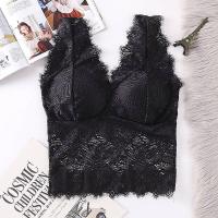 ราคา 367 บราลูกไม้ บราสายเดี่ยวลูกไม้ เสื้อกล้าม สายเดี่ยว บราสายเดี่ยวแบบสวม (19921349281)