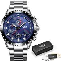 ราคา นาฬิกาธุรกิจผู้ชายแฟชั่นคลาสสิกทหารทหารนาฬิกาข้อมือควอตซ์สำหรับผู้ชายแบรนด์หรูชั้นนำนาฬิกากันน้ำเหล็กทั้งหมด (21170622633)
