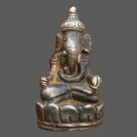 ราคา พระพิฆเนศ เทพเจ้าแห่งความสำเร็จ ศิลปะเขมร เนื้อสัมฤทธิ์เงิน (20186767450)