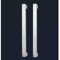 ราคา VVP มือจับ รุ่น HD154 ทรงเหลี่ยมกระจกอลูมิเนียมบานไม้ สีสแตนเลสด้าน HL PULL HANDLE หลายขนาดให้เลือก (19988033241)
