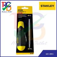 ราคา Stanley 65 201 ไขควงสลับ ด้ามหุ้มยาง ปากแบน ปากแฉก Multi Bits 2 Ways Screwdriver (7619645961)