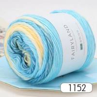 ราคา เส้นด้ายขนสัตว์สีรุ้ง100กรัมผ้าพันคอหมวกไหมพรมเค้กผ้าทอมือแบบใหม่ผ้าถักไหมพรมสำหรับสเวตเตอร์ถักด้ายมัดรวมแฟนซี (17865333044)