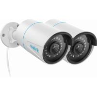 ราคา REOLINK Outdoor Security Cameras Home Security Camera System for 5MP POE IP Surveillance Smart Human Vehicle Detection Work with Smart Home Up to 256GB microSD Card RLC 510A Pack of 2 (20600633577)