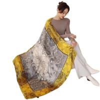 ราคา Syal Sutra คุณภาพสูง110ซม สำหรับผู้หญิงผ้าคลุมกันแดดผ้าพันคอสี่เหลี่ยมกว้างฤดูร้อนเบาผ้าพันคอเครื่องประดับสำหรับผู้หญิง (18989284025)