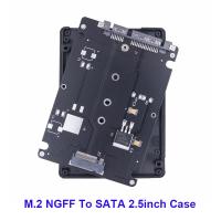 ราคา M 2 NGFF SSD mSATA เป็น2 5นิ้ว SATA Serial Port ในตัวกล่องฮาร์ดดิสก์ในตัว mSATA ไปยัง SATA 3 3 0 (21170874376)