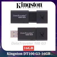 ราคา Kingston DataTraveler USB Flash Drives 16GB Pen Drive USB 3 0 High speed PenDrives 3 0 DT100G3 (3304450749)