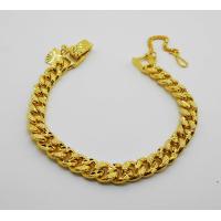ราคา Thai Jewelry สร้อยข้อมือ เลส งานทองชุบไมครอน ชุบด้วยเศษทองคำแท้ 96 5 หนัก 2 บาท ความยาว 7 นิ้ว เครื่องประดับ ทองชุบ ทองหุ้ม เกรดพรีเมี่ยม (5434188297)